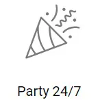Logo Record Party 24/7